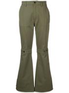 Loewe Flared Trousers - Green
