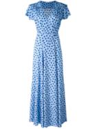 P.a.r.o.s.h. Star Print Dress, Women's, Size: Medium, Blue, Silk/spandex/elastane