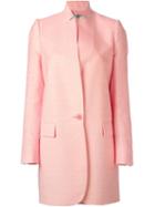 Stella Mccartney Classic Blazer Coat, Women's, Size: 44, Pink/purple, Silk/polyester/rayon/silk