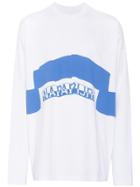 Napa By Martine Rose Napapijri Cotton French Terry Sweatshirt - White