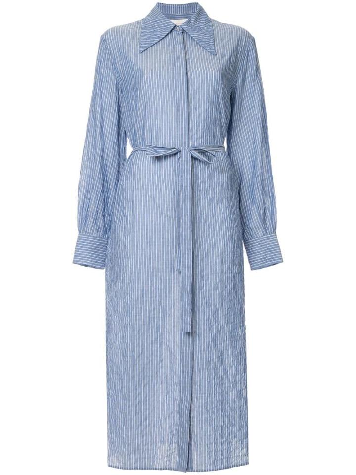 Karen Walker Oversized Collar Dress - Blue