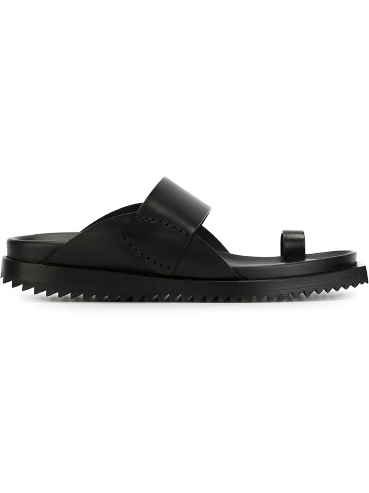 Ann Demeulemeester Toe Strap Sandals