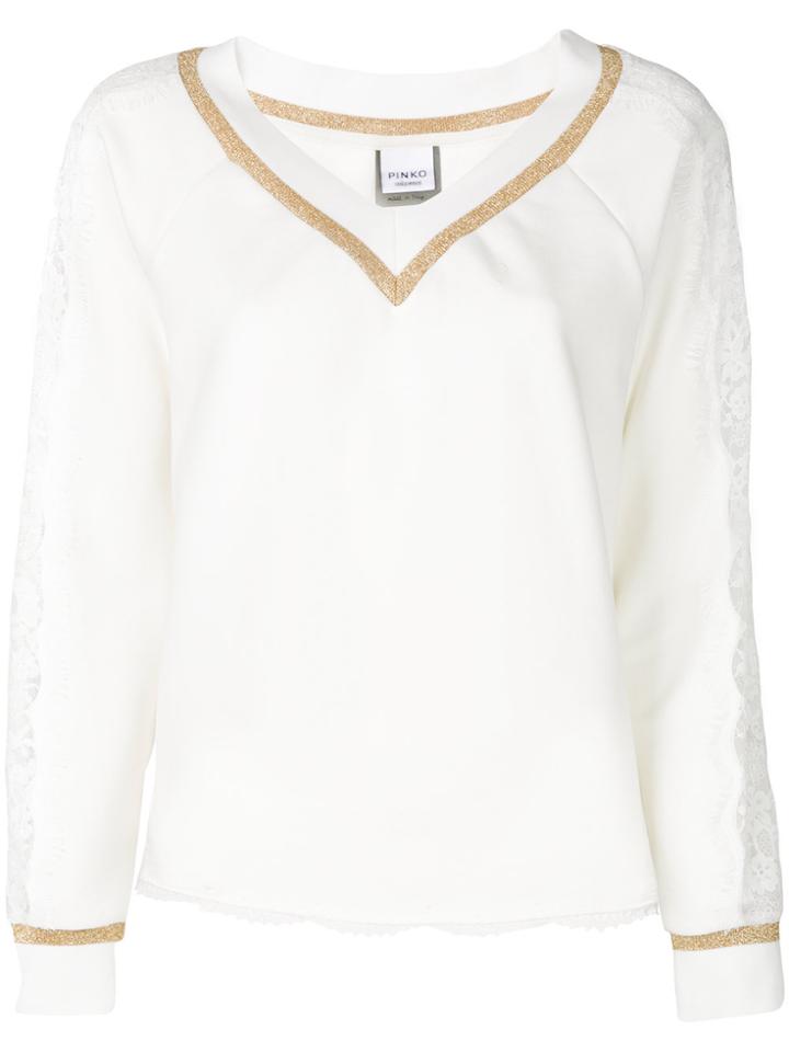 Pinko Ambusa Jumper - White