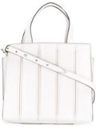 Max Mara Small Handle Bag, White, Calf Leather