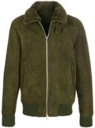 Officine Generale Shearling Jacket - Green