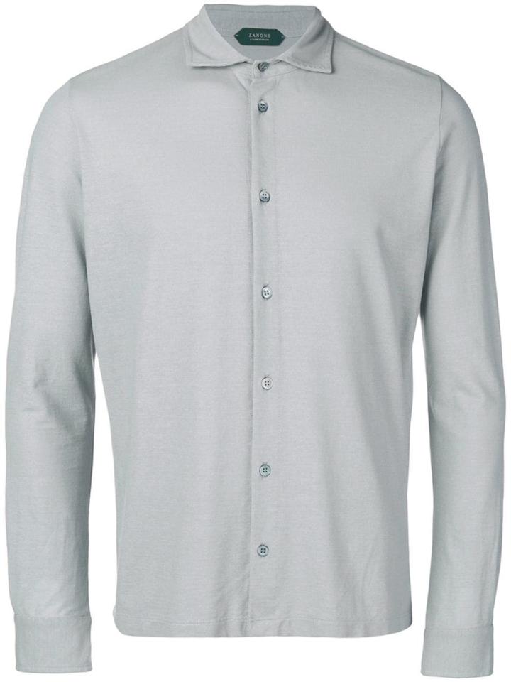 Zanone Button-up Shirt - Grey