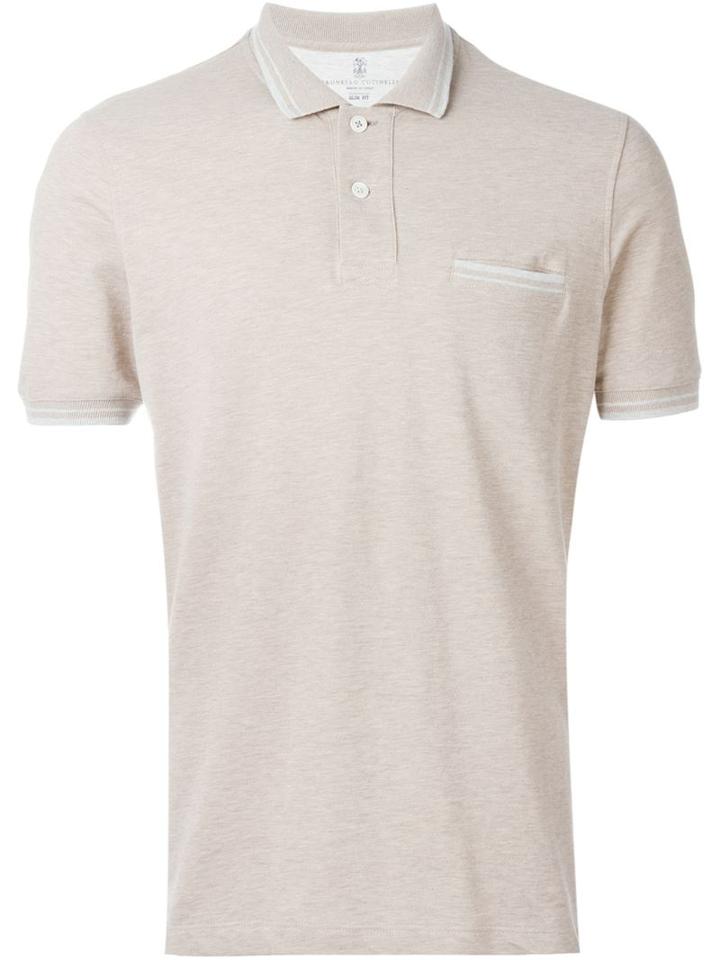 Brunello Cucinelli Shortsleeved Polo Shirt