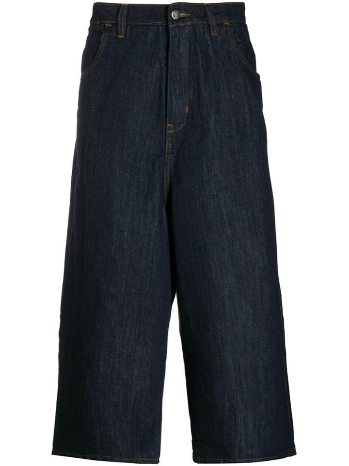 Société Anonyme Cropped Wide-leg Jeans - Blue