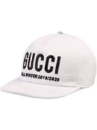 Gucci Cappellino Da Baseball Con Ricamo Gucci - White