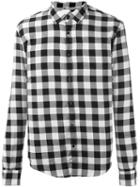 Woolrich Checked Shirt, Men's, Size: Large, Black, Cotton
