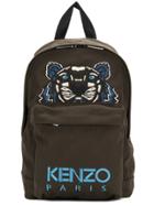 Kenzo Tiger Embroidered Backpack - Green