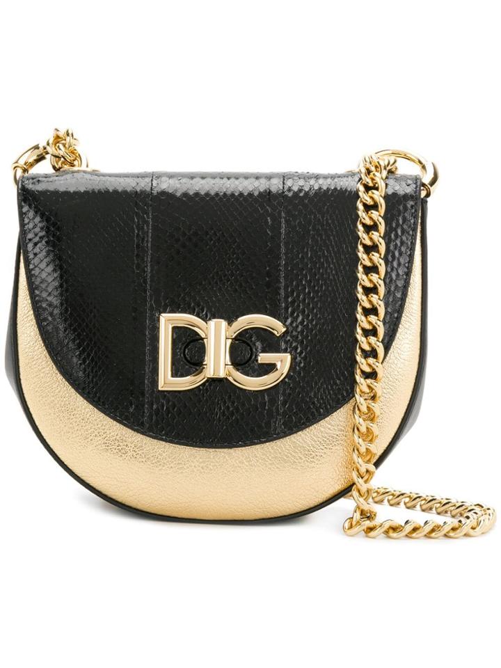 Dolce & Gabbana Media Wifi Crossbody Bag - Black