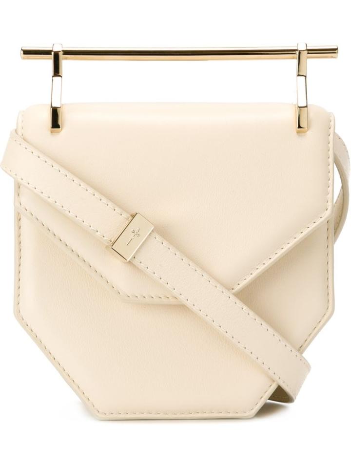M2malletier Top Handle Crossbody Bag, Women's, Nude/neutrals