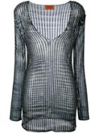Missoni - V-neck Blouse - Women - Rayon - 42, Black, Rayon