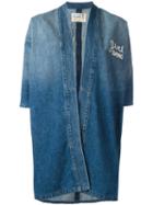 Sandrine Rose Girl Gang Denim Jacket, Size: Small, Blue, Cotton