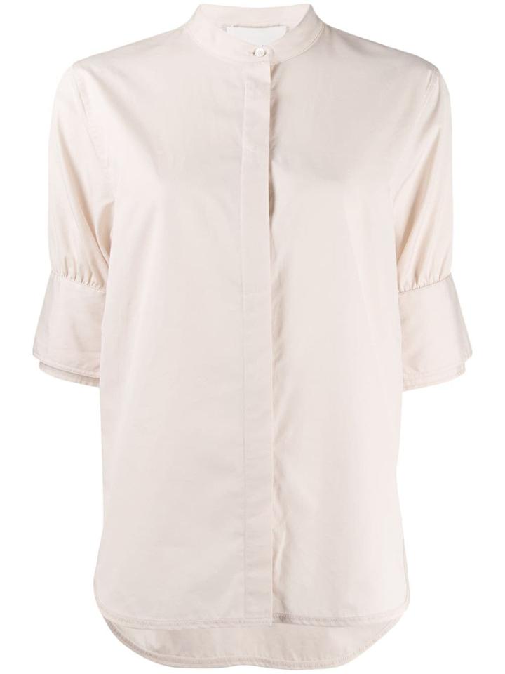 3.1 Phillip Lim Mandarin Collar Shirt - Pink