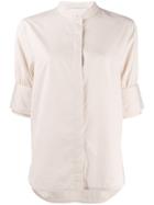 3.1 Phillip Lim Mandarin Collar Shirt - Pink