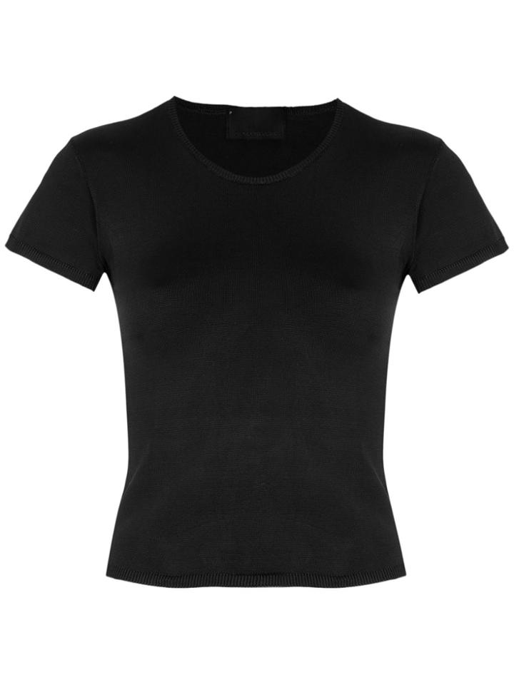 Andrea Bogosian Knit T-shirt - Black