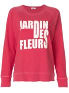 Closed Jardin Des Fleurs Sweatshirt - Pink & Purple