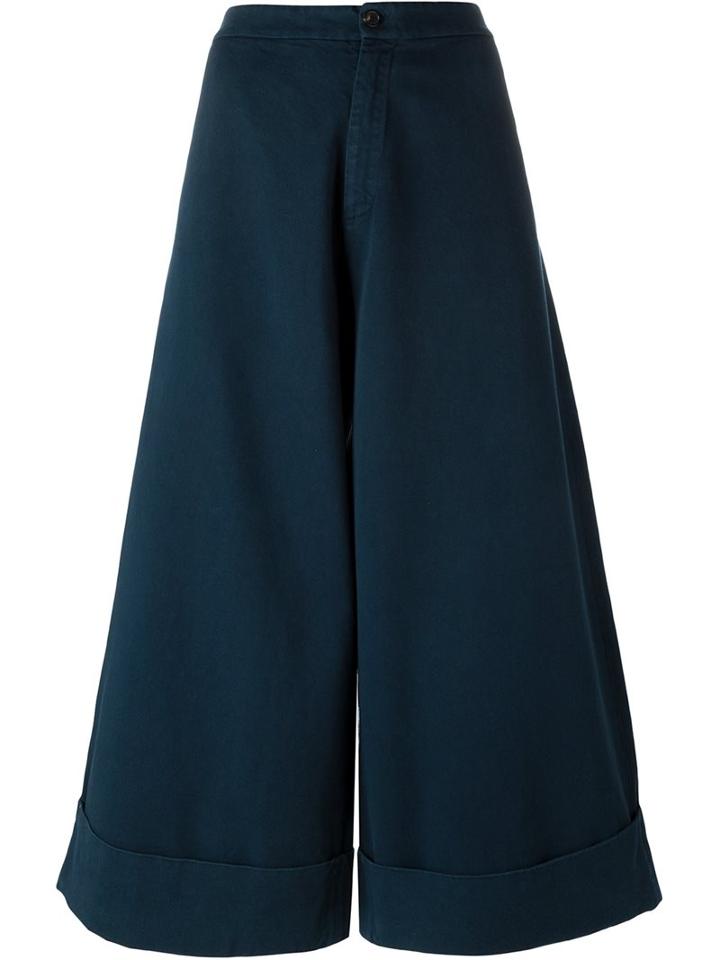 Société Anonyme 'berlino' Trousers, Women's, Size: 44, Blue, Cotton