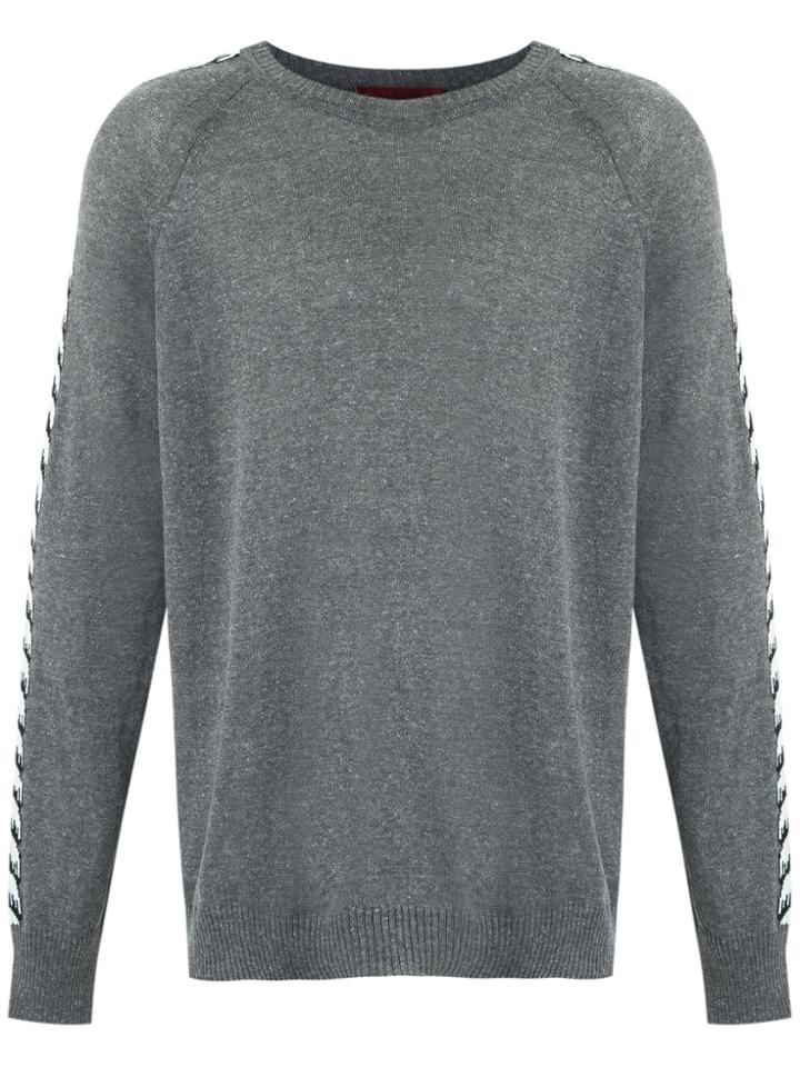 À La Garçonne Knitted Jumper - Grey