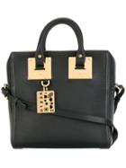 Sophie Hulme Detachable Strap Tote - Black