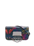 Dsquared2 Tie-dye Printed Belt Bag - Black