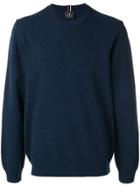 Ps By Paul Smith Long-sleeve Fitted Sweater - Blue