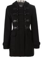 Burberry Short Duffle Coat, Women's, Size: 6, Black, Wool