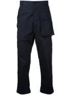 Cropped Trousers - Men - Cotton - 46, Black, Cotton, Wooster + Lardini