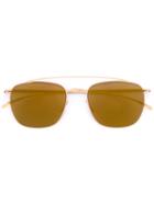 Mykita - Messe Sunglasses - Unisex - Acetate/metal - One Size, Yellow/orange, Acetate/metal
