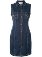 Moschino Embroidered Dress - Blue