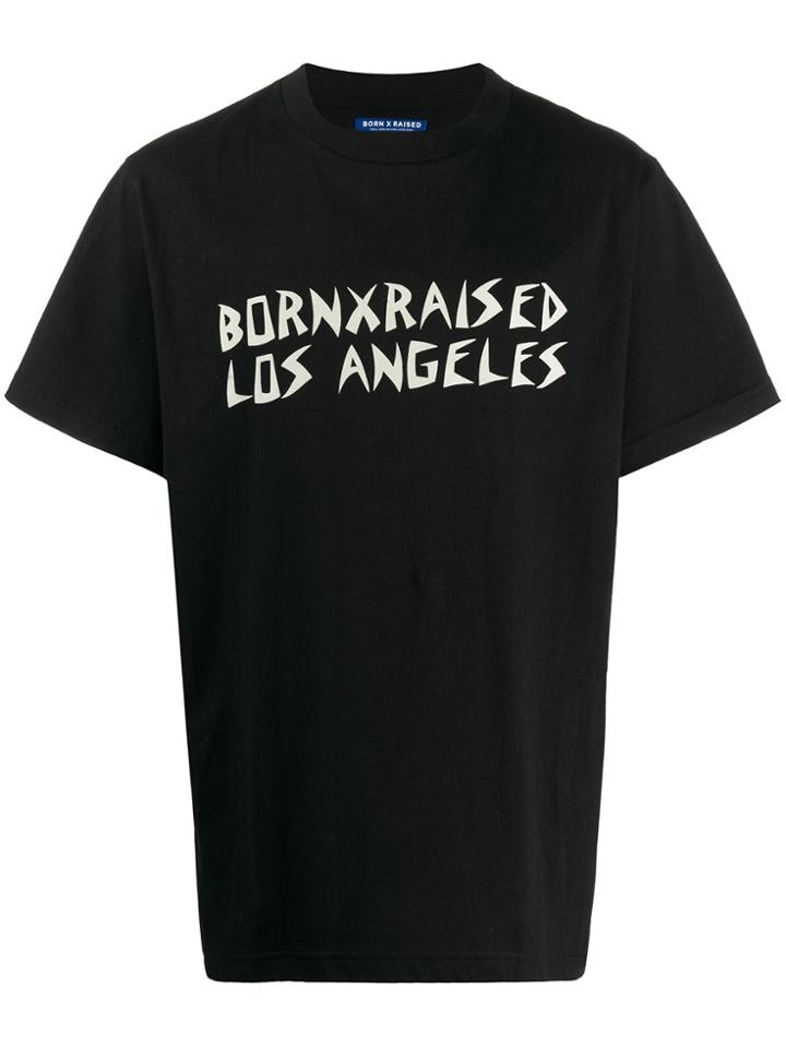 Bornxraised Logo Stamp T-shirt - Black