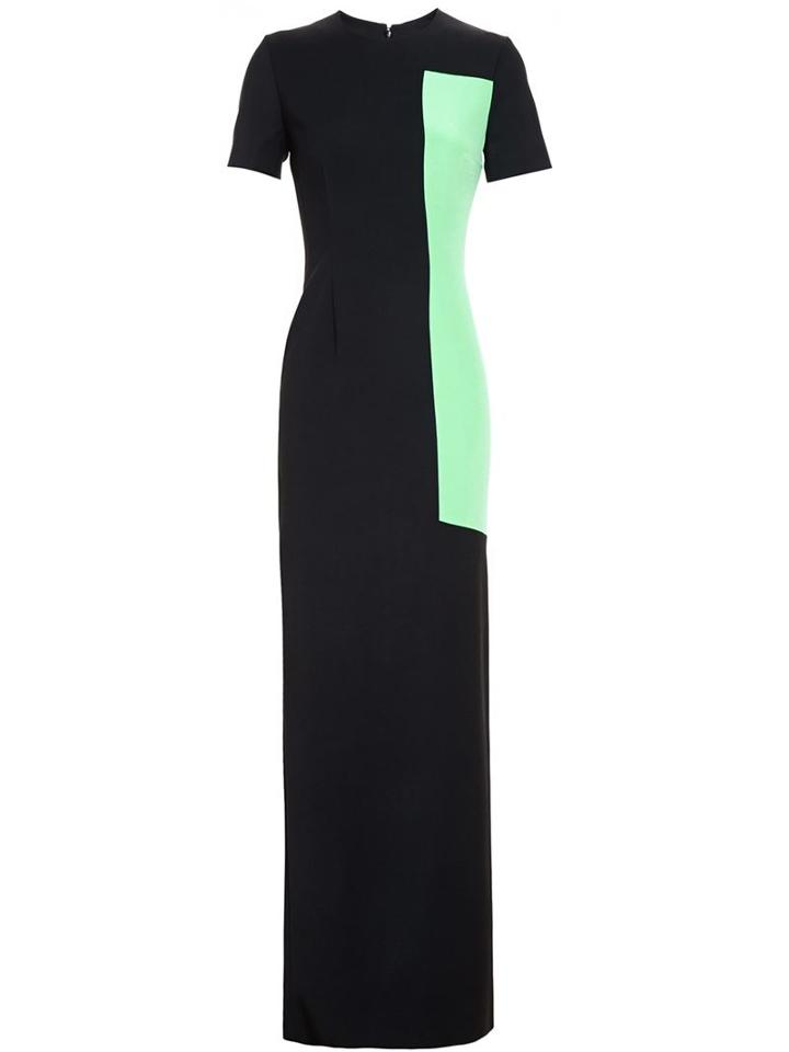 Roksanda Stretch Wool Colour Block Dress