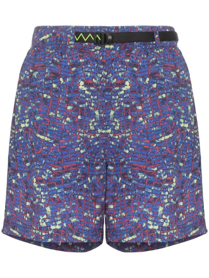 Nike Nrg Acg Printed Shell Shorts - Blue