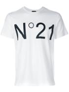 No21 - Logo Print T-shirt - Men - Cotton - Xl, White, Cotton