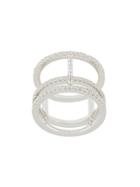 Apm Tiered Ring - Metallic