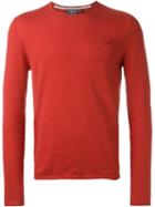 Woolrich Pocket Jumper, Men's, Size: Xl, Red, Cotton