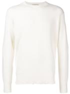 Maison Flaneur Crew Neck Jumper - Nude & Neutrals