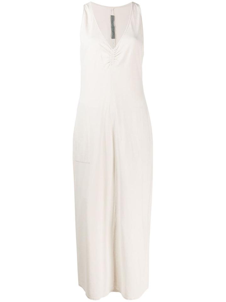 Raquel Allegra V-neck Maxi Dress - Neutrals