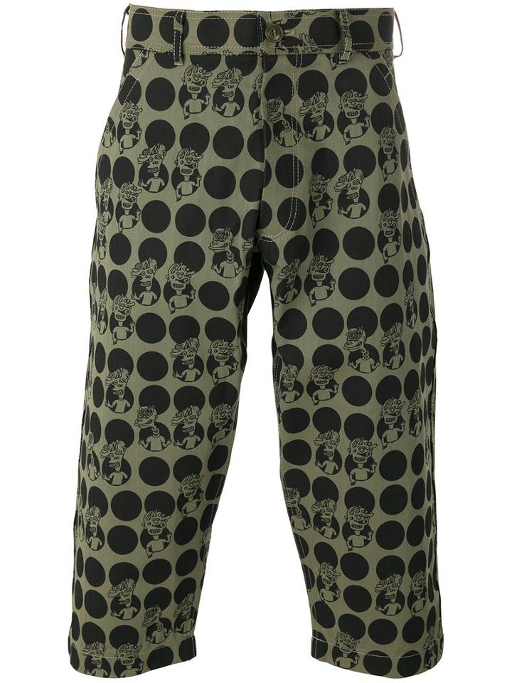 Comme Des Garçons Shirt Noah Lyon X Comme Des Garcons Trousers, Men's, Size: Large, Green, Cotton