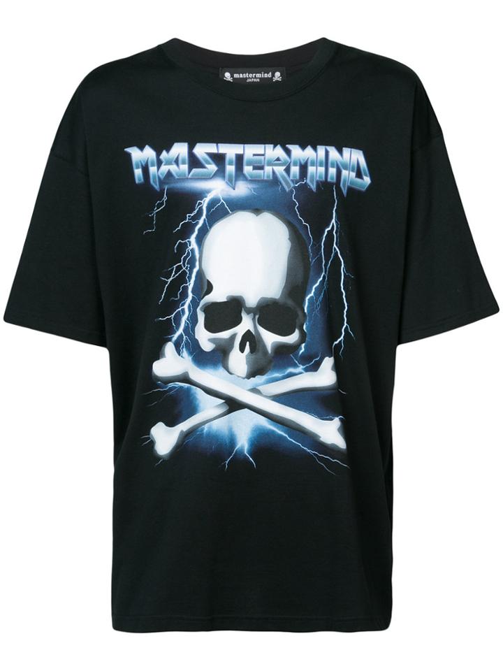 Mastermind Japan Skull And Crossbones T-shirt - Black