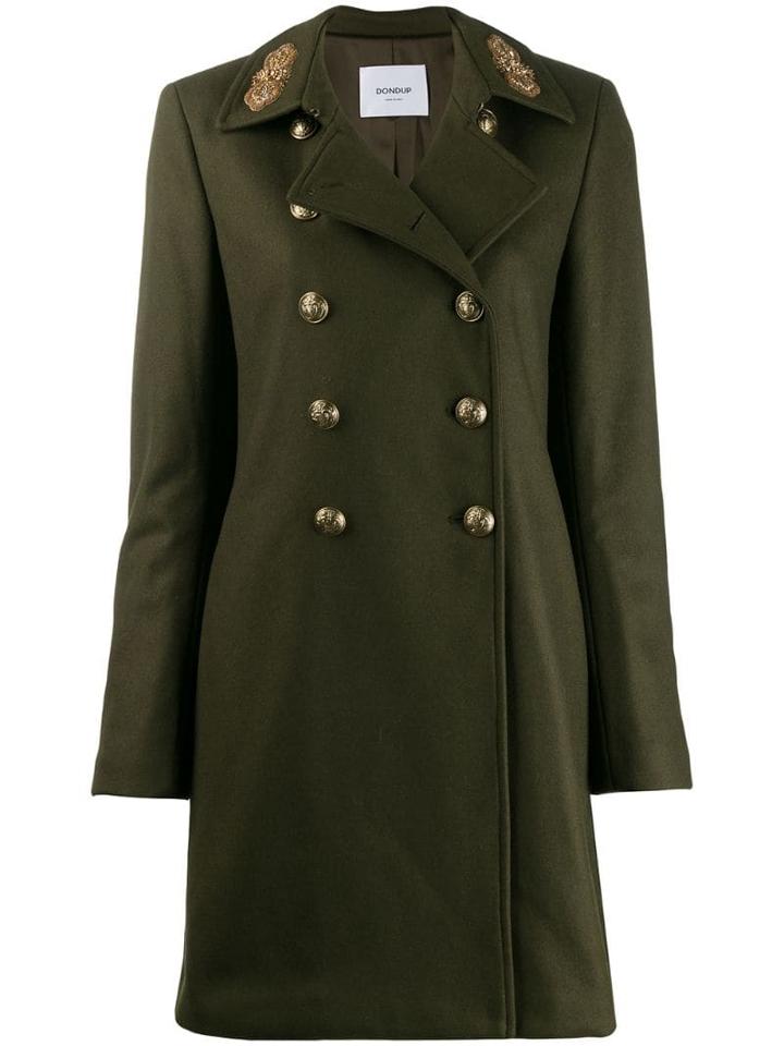 Dondup Military-style Coat - Green