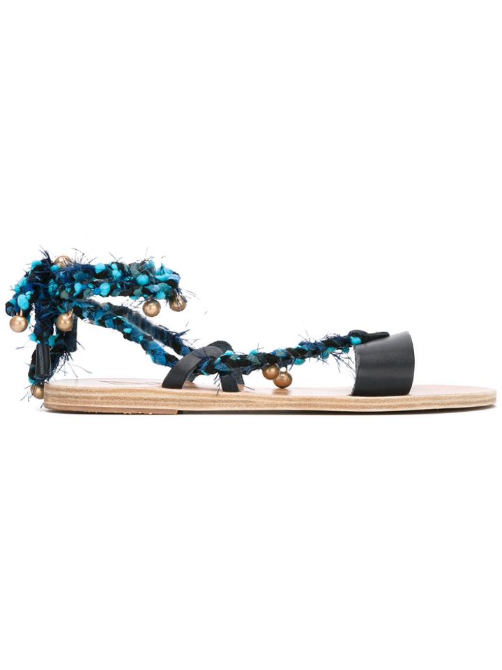 Ancient Greek Sandals 'lachesis' Sandals - Blue