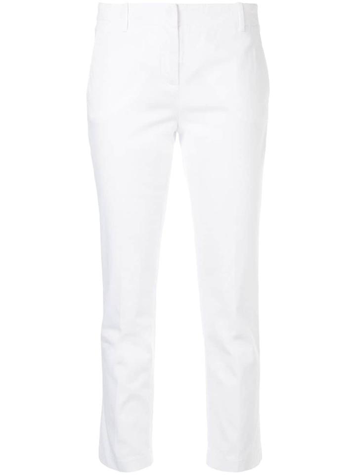 Aspesi Concealed Front Trousers - White