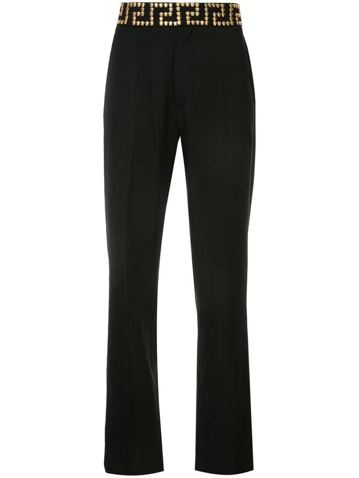 Versace Pre-owned Gianni Versace Long Pants - Black