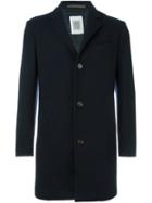 Eleventy Chest Pocket Coat, Men's, Size: 48, Blue, Cotton/modal/cashmere/wool