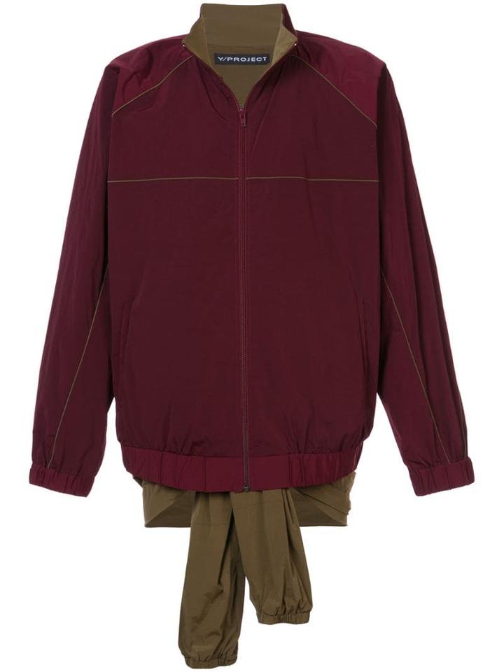 Y/project Mock Layer Coach Jacket - Red