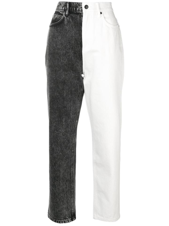 Alexander Wang Two-tone Jeans - Grey