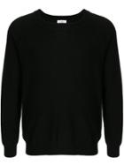 Venroy Cashmere Raglan Sweater - Black